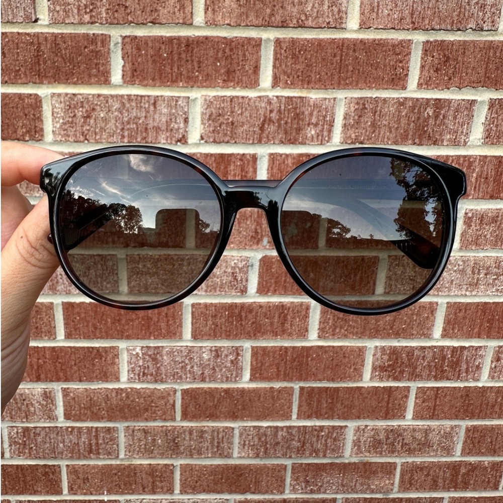 Gucci 3722/S Womens Round Havana Tortoise Shell Sunglasses 55-18-140